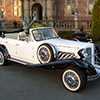 Gardenia Beauford Classic wedding car in Crewe, Cheshire and Staffordshire