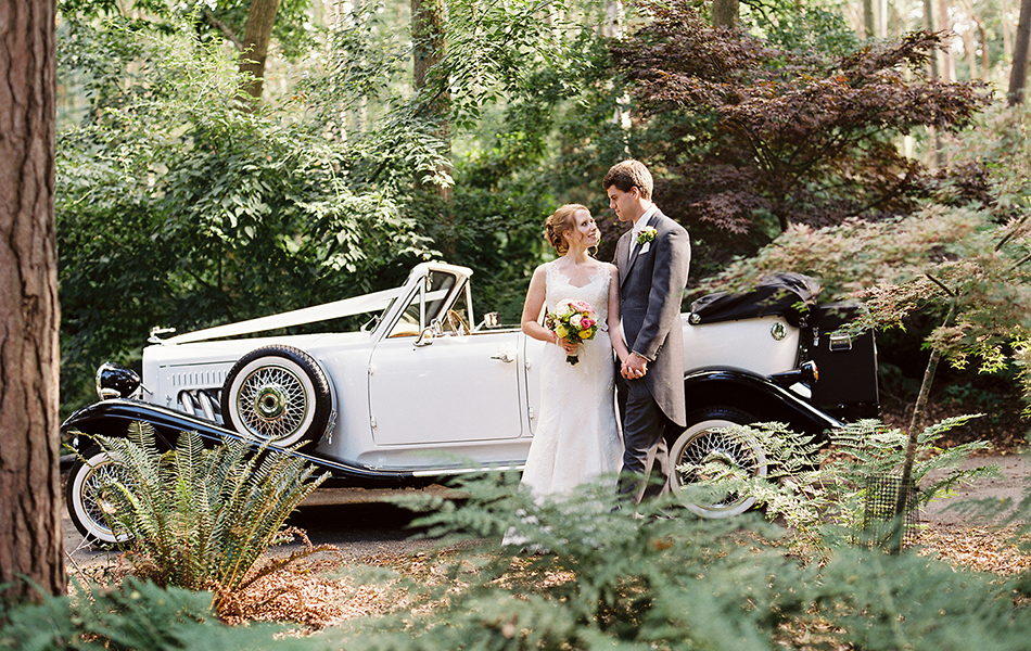 Gardenia Beauford Classic wedding car in Crewe, Cheshire and Staffordshire