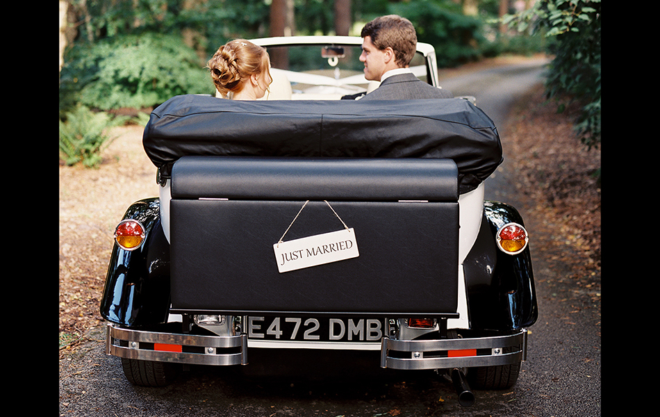 Gardenia Beauford Classic wedding car in Crewe, Cheshire and Staffordshire