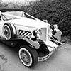 Gardenia Beauford Classic wedding car in Crewe, Cheshire and Staffordshire