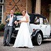 Gardenia Beauford Classic wedding car in Crewe, Cheshire and Staffordshire