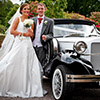 Gardenia Beauford Classic wedding car in Crewe, Cheshire and Staffordshire