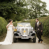 Gardenia Beauford Classic wedding car in Crewe, Cheshire and Staffordshire