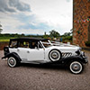 Gardenia Beauford Classic wedding car in Crewe, Cheshire and Staffordshire