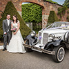 Gardenia Beauford Classic wedding car in Crewe, Cheshire and Staffordshire